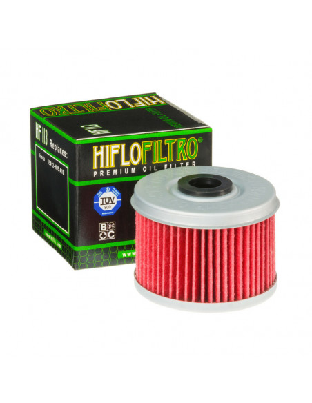 Filtre à huile HIFLOFILTRO - HF113 Honda Filtre à huile HIFLOFILTRO - HF113 Honda