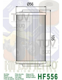 Filtre à huile HIFLOFILTRO - HF556 2