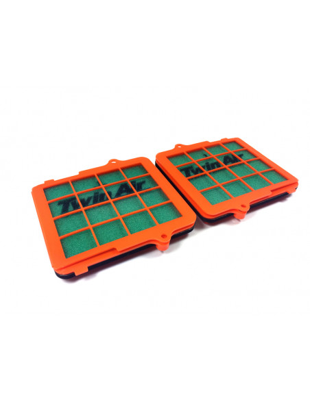 Kit 2 filtres à air + 2 cages TWIN AIR - 150607P Kit 2 filtres à air + 2 cages TWIN AIR - 150607P