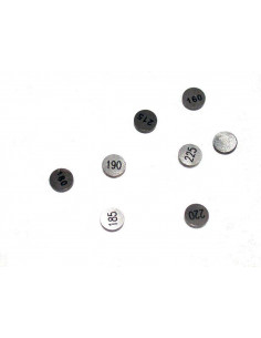 Pastilles de soupape HOT CAMS Ø7,48x3,35mm - jeu de 5