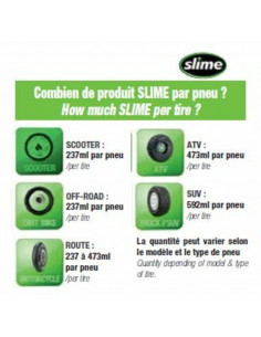 Kit SLIME Tubeless 950ml 2