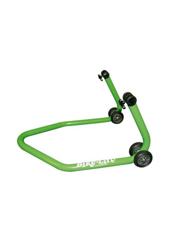 Béquille arrière universelle BIKE LIFT vert avec supports en "V"