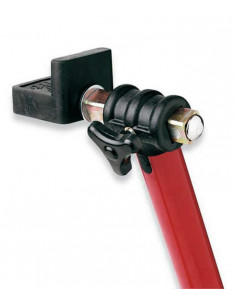 Béquille arrière universelle BIKE LIFT bleu avec supports caoutchouc en "L" 2