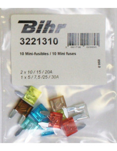Mini-fusibles BIHR 10pcs 2