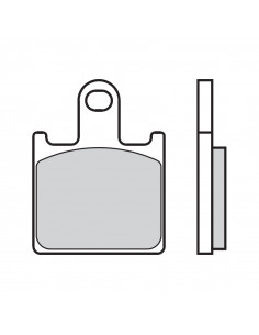 Plaquettes de frein BREMBO route/sport métal fritté - 07KA28SR 2