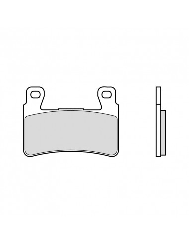 Plaquettes de frein BREMBO route/sport métal fritté - 07HO45SR