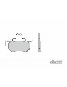 Plaquettes de frein BREMBO route carbone céramique - 07SU0904