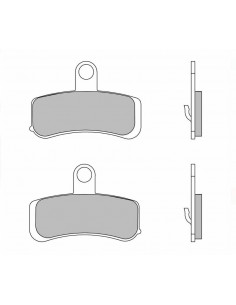 Plaquettes de frein BREMBO route métal fritté - 07HD15SA 2