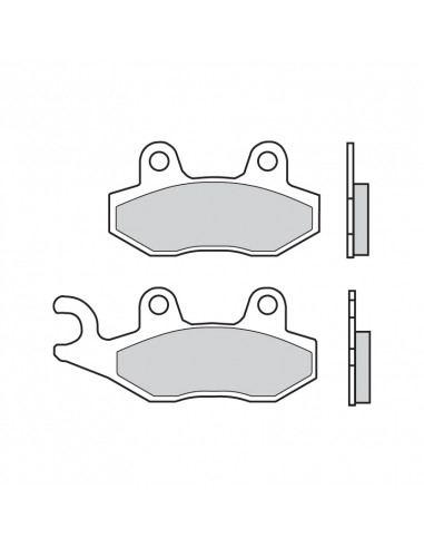 Plaquettes de frein BREMBO Scooter métal fritté - 07076XS