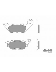 Plaquettes de frein BREMBO route carbone céramique - 07YA28CC