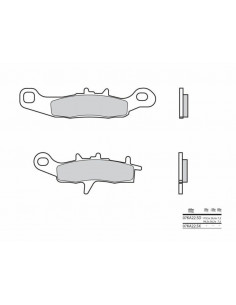 Plaquettes de frein BREMBO Off-Road métal fritté - 07KA22SX