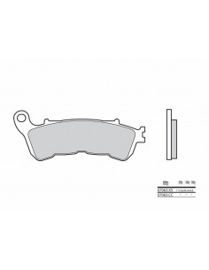 Plaquettes de frein BREMBO Scooter métal fritté - 07063XS