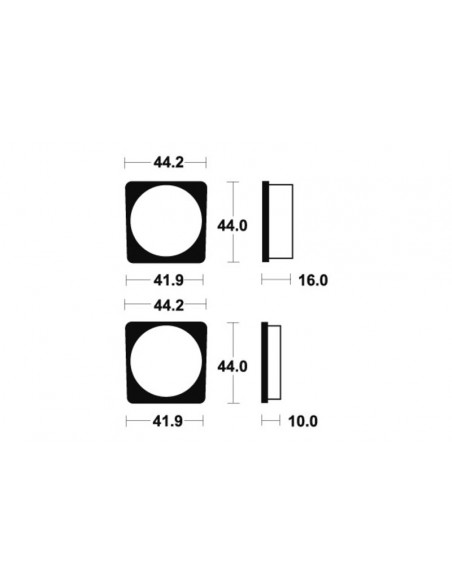 Plaquettes de frein TECNIUM route organique - MA31 Plaquettes de frein TECNIUM route organique - MA31