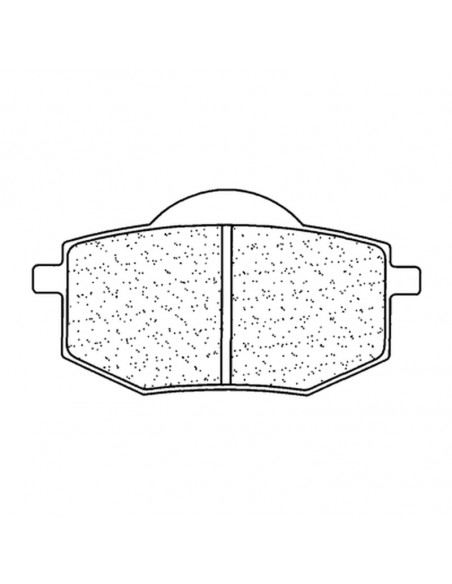 Plaquettes de frein CL BRAKES route métal fritté - 2392A3+