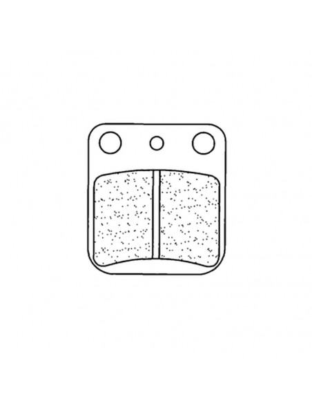 Plaquettes de frein CL BRAKES route métal fritté - 2408A3+