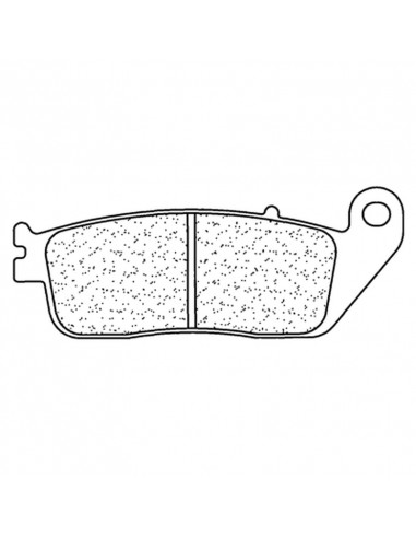 Plaquettes de frein CL BRAKES route métal fritté - 2256A3+