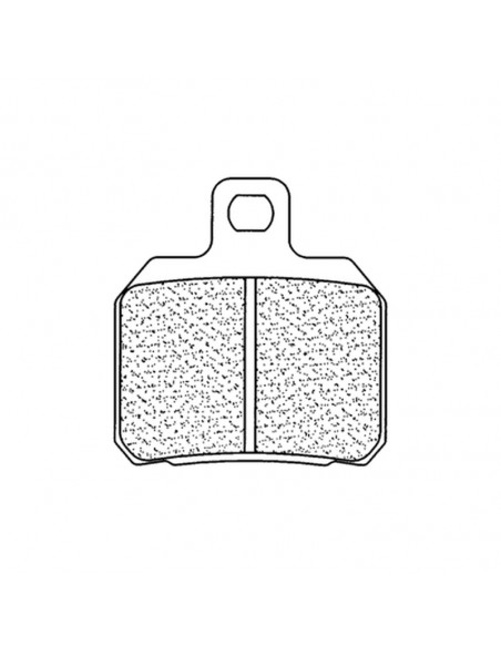 Plaquettes de frein CL BRAKES Racing métal fritté - 2827RX3