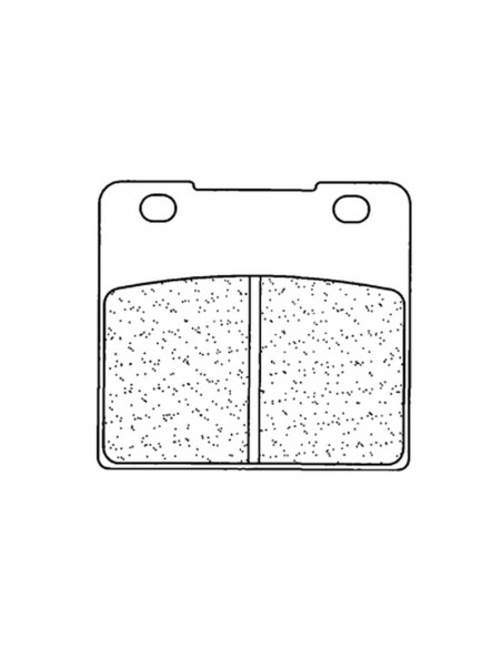 Plaquettes de frein CL BRAKES route métal fritté - 2280A3+