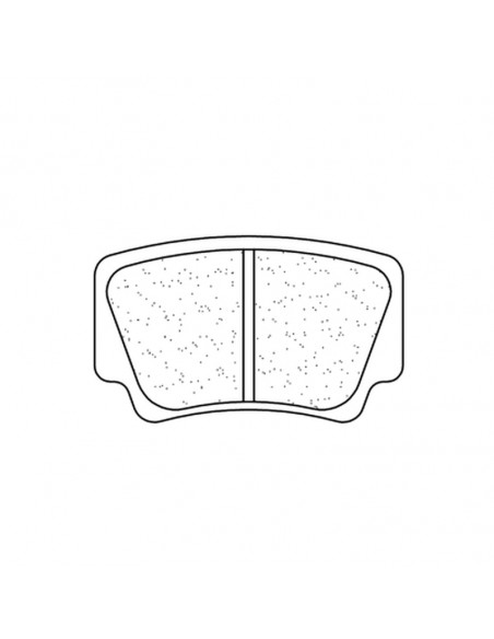 Plaquettes de frein CL BRAKES Quad métal fritté - 1205ATV1
