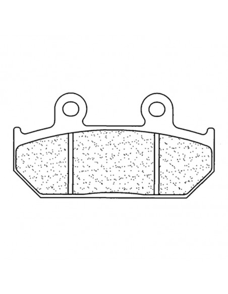 Plaquettes de frein CL BRAKES route métal fritté - 2360A3+