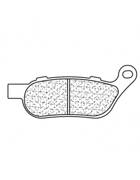 Plaquettes de frein CL BRAKES Racing métal fritté - 1213RX3