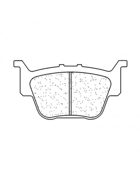 Plaquettes de frein CL BRAKES Off-Road métal fritté - 1140X59