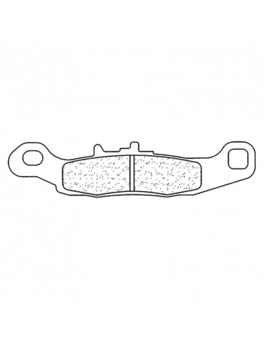 Plaquettes de frein CL BRAKES Quad métal fritté - 1142ATV1