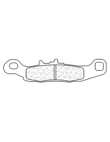 Plaquettes de frein CL BRAKES Quad métal fritté - 1142ATV1