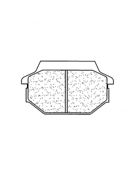 Plaquettes de frein CL BRAKES Quad métal fritté - 1123ATV1
