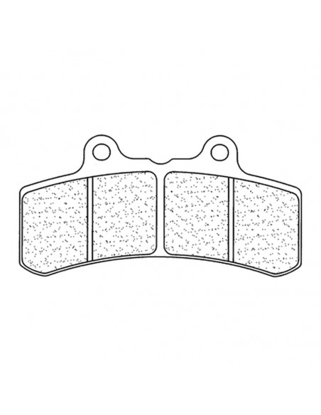 Plaquettes de frein CL BRAKES route métal fritté - 2369A3+