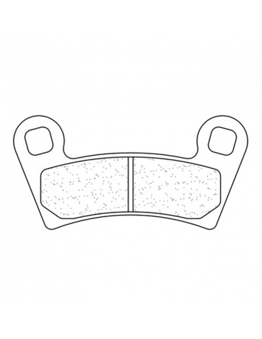 Plaquettes de frein CL BRAKES Quad métal fritté - 1220ATV1