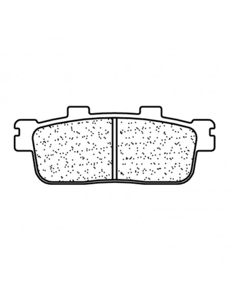 Plaquettes de frein CL BRAKES Quad métal fritté - 1184ATV1