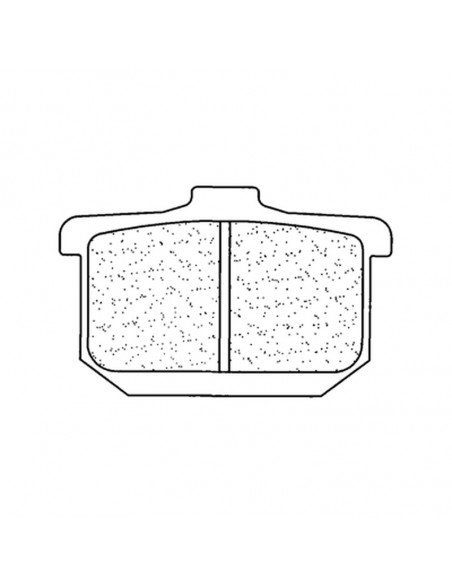 Plaquettes de frein CL BRAKES Racing métal fritté - 2285RX3