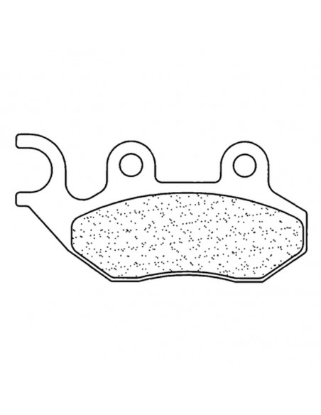 Plaquettes de frein CL BRAKES Scooter métal fritté - 3039SC