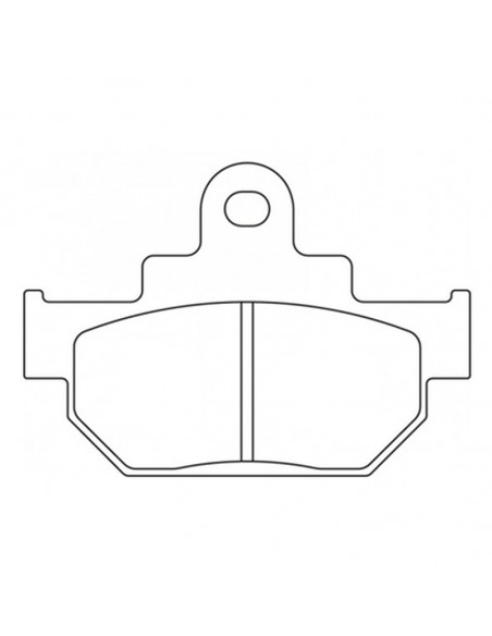 Plaquettes de frein CL BRAKES Off-Road métal fritté - 2387MX10