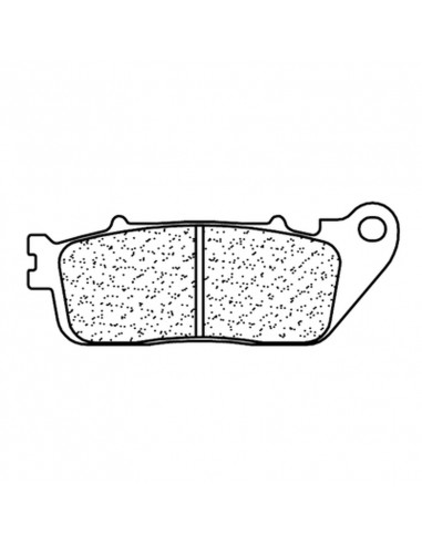 Plaquettes de frein CL BRAKES Racing métal fritté - 1217RX3
