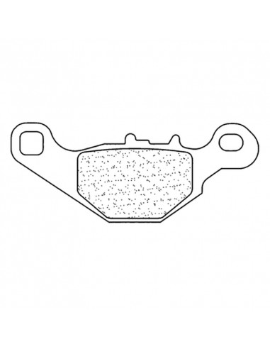 Plaquettes de frein CL BRAKES Maxi Scooter métal fritté - 3051MSC