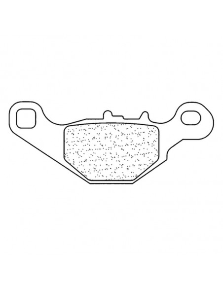 Plaquettes de frein CL BRAKES Maxi Scooter métal fritté - 3051MSC