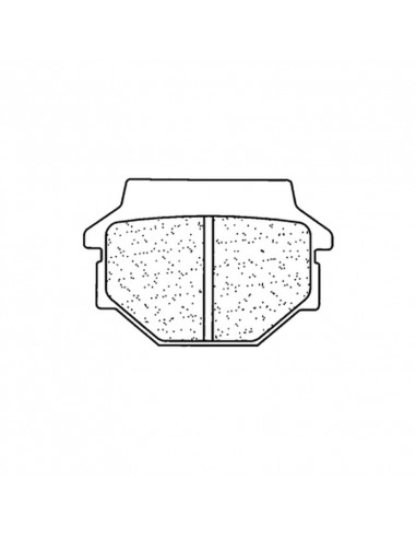 Plaquettes de frein CL BRAKES Off-Road métal fritté - 2306X59