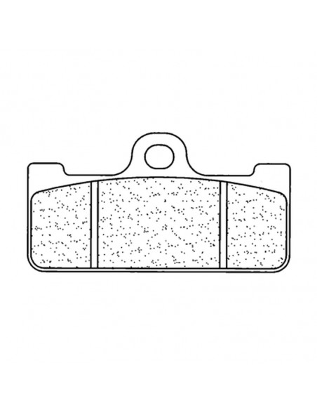 Plaquettes de frein CL BRAKES Racing métal fritté - 2329C60