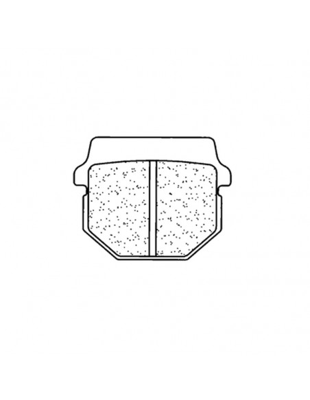 Plaquettes de frein CL BRAKES Off-Road métal fritté - 2469X59