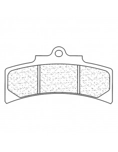 Plaquettes de frein CL BRAKES Racing métal fritté - 2584C60
