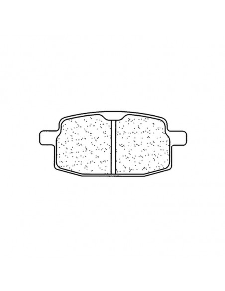 Plaquettes de frein CL BRAKES route métal fritté - 2696A3+