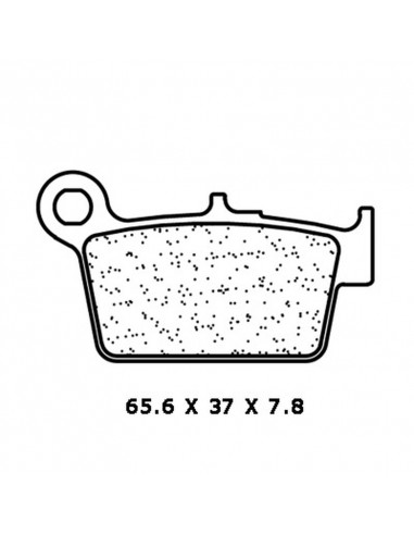 Plaquettes de frein CL BRAKES Scooter métal fritté - 3113SC