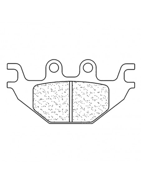 Plaquettes de frein CL BRAKES Racing métal fritté - 1147RX3