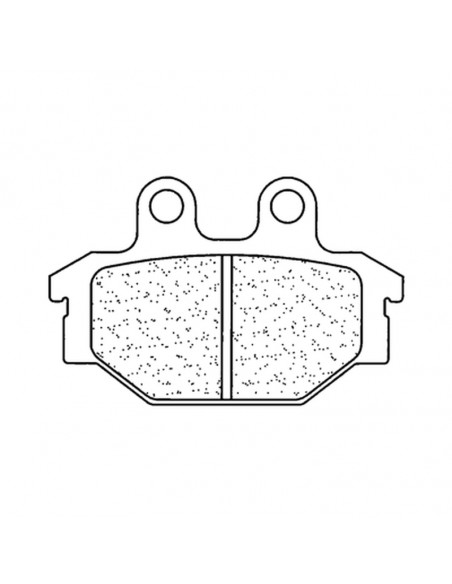 Plaquettes de frein CL BRAKES Racing métal fritté - 1147RX3