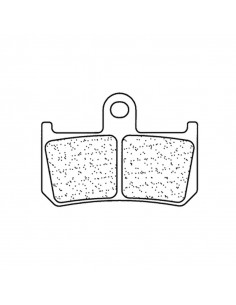 Plaquettes de frein CL BRAKES Racing métal fritté - 1180C60