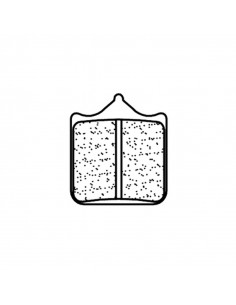 Plaquettes de frein CL BRAKES Racing métal fritté - 1207C60