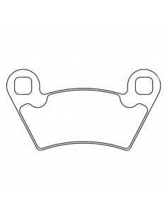 Plaquettes de frein CL BRAKES Quad métal fritté - 1230ATV1