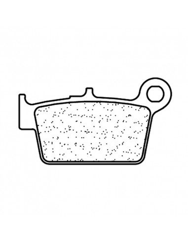 Plaquettes de frein CL BRAKES Racing métal fritté - 1244RX3